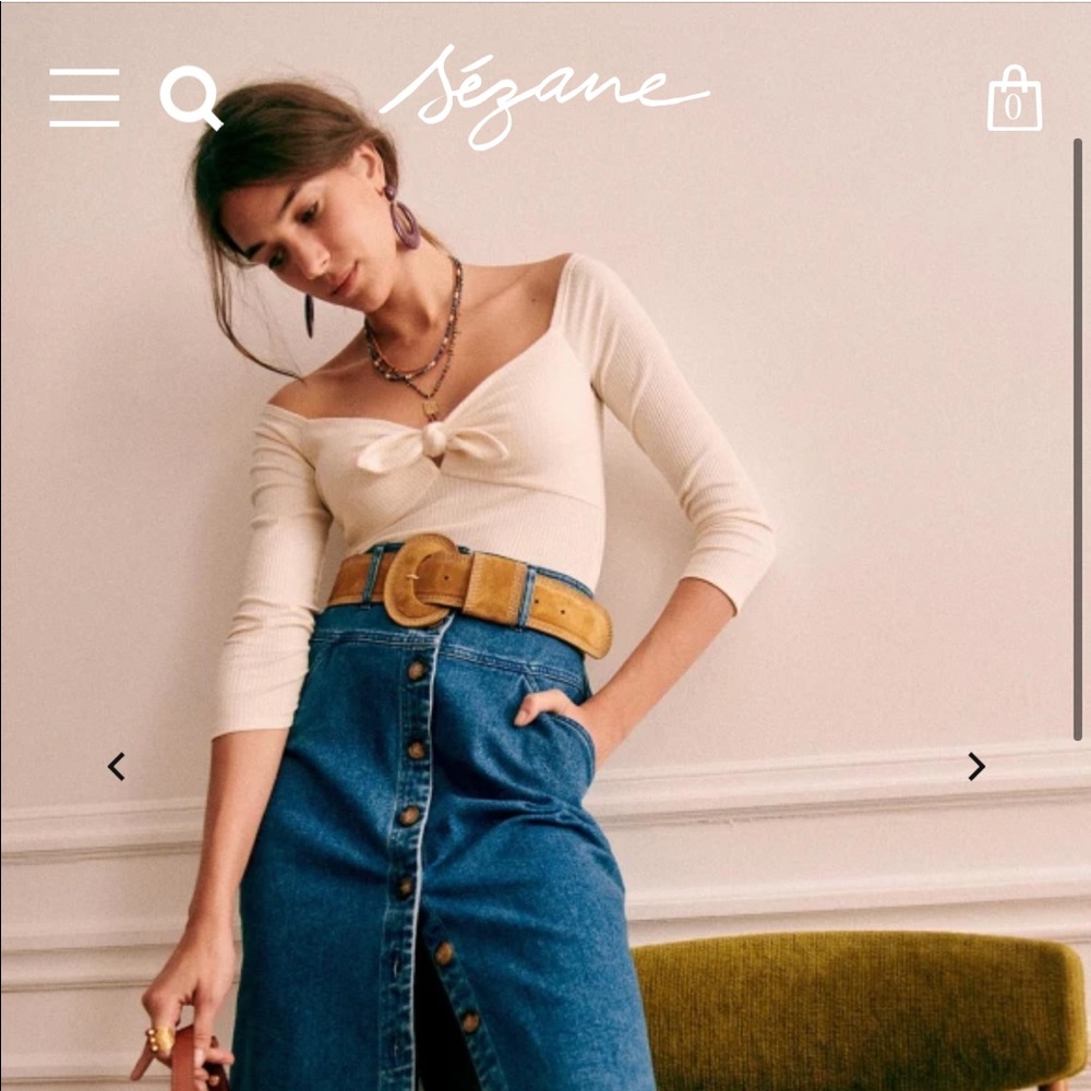 Sezane “Carrie” top